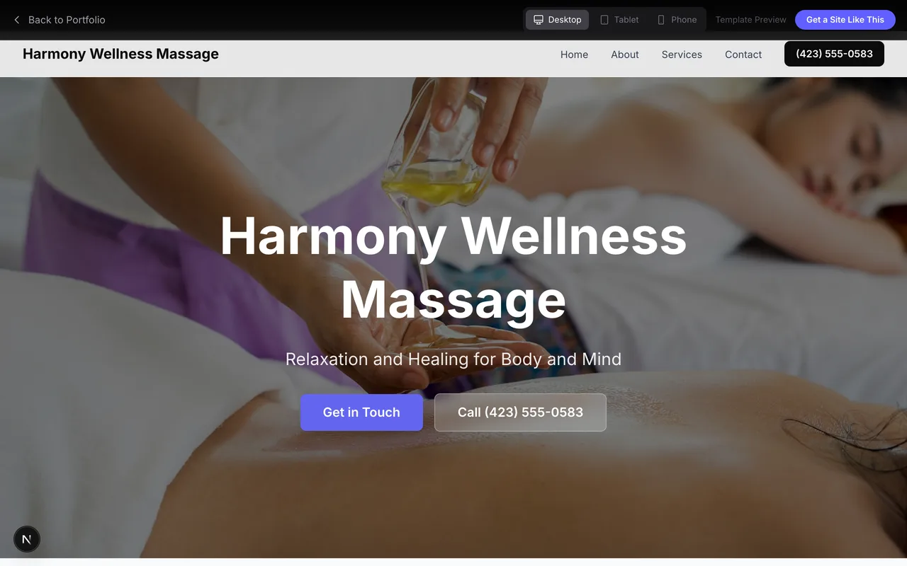 Harmony Wellness Massage preview