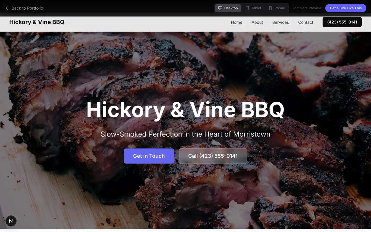 Hickory & Vine BBQ preview