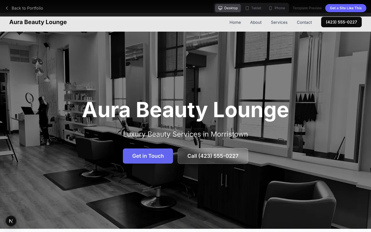 Aura Beauty Lounge preview
