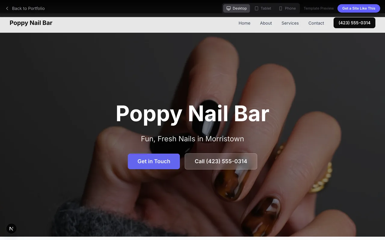 Poppy Nail Bar preview
